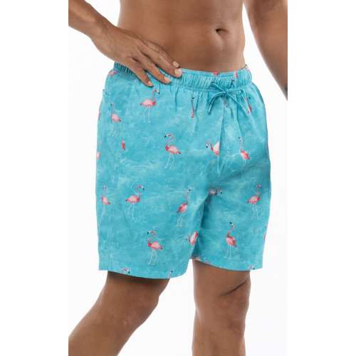 Men's U.S. Apparel Flamingo Swim Trunks