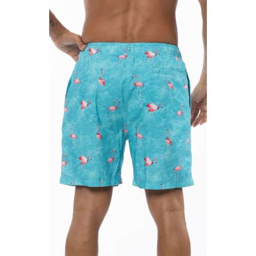 Men's U.S. Apparel Flamingo Swim Trunks