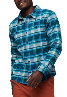 Men's Cotopaxi Mero Plaid Flannel Long Sleeve Button Up Shirt