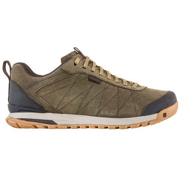 Men's Oboz Bozeman Low Leather Hiking Shoes 9 Wide Canteen