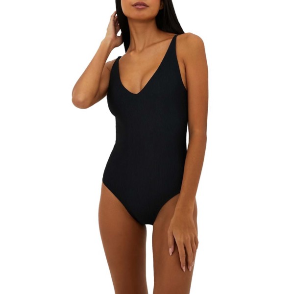 Women’s Beach Riot Reese One Piece Swimsuit Large Black