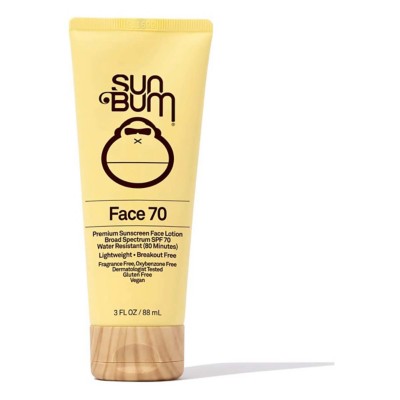 Sun Bum SPF 70 Original Face Sunscreen Lotion