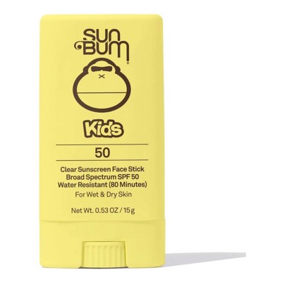 Kids' Sun Bum SPF 50 Clear Face Sunscreen Stick