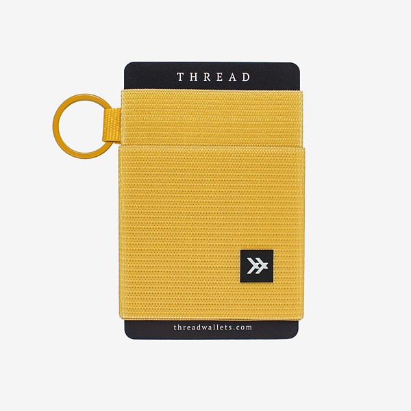 Thread Wallets Elastic Golden Wallet product image