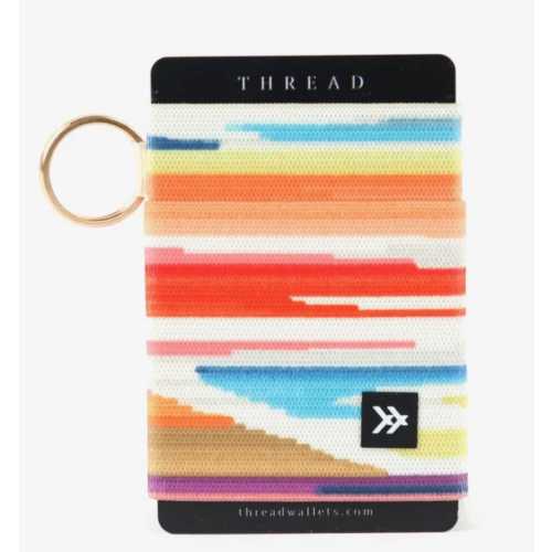 Women's Thread Wallet Elastic Card Holder