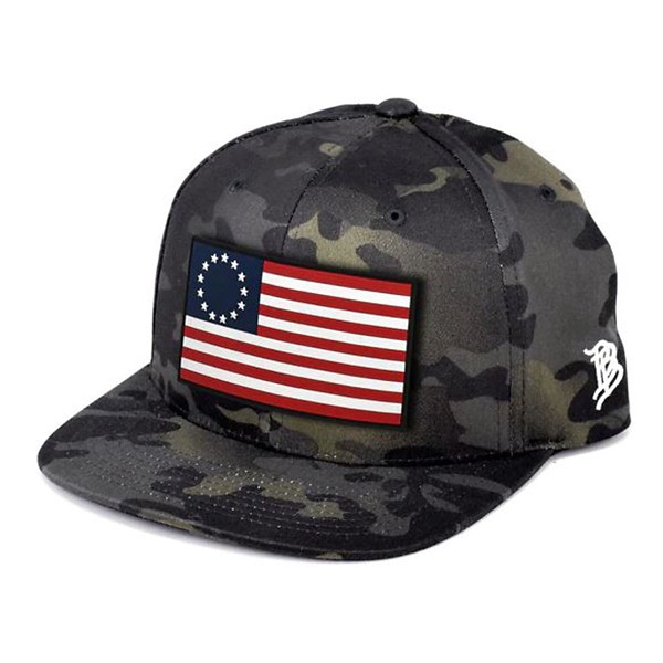 Men's Branded Bills Rogue 1776 Salute Classic Snapback Hat product image
