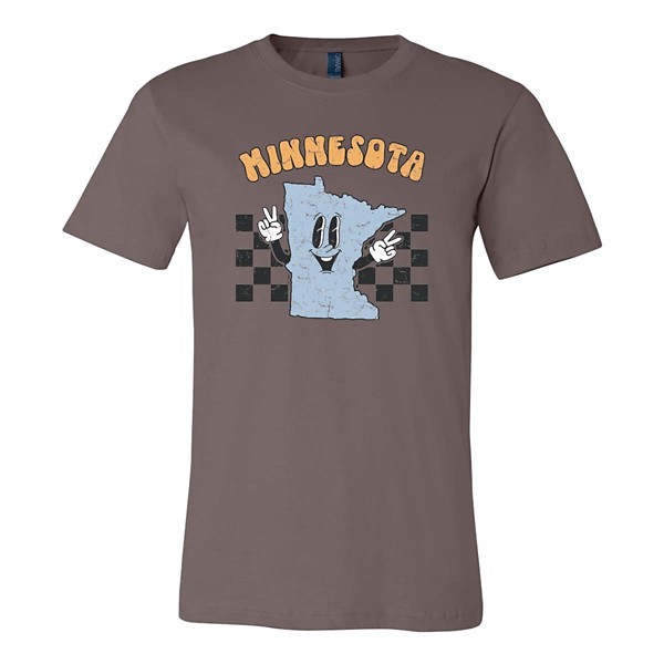 Men's Homeplace Apparel Minnesota Animated T-Shirt Medium Brown