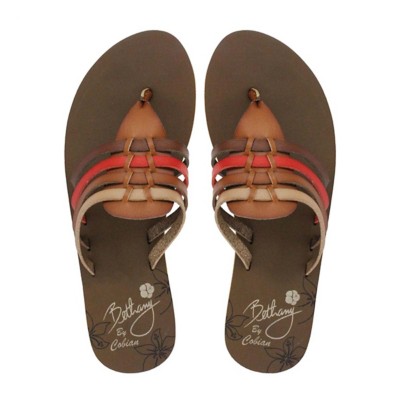 cobian aloha flip flop