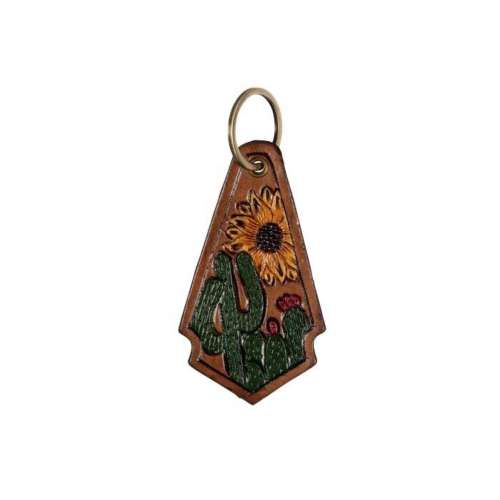 Myra Sunflower In The Cactus Key Fob