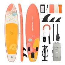 Retrospec Weekender 2.0 Inflatable 10'6" Stand Up Paddle Board Kit