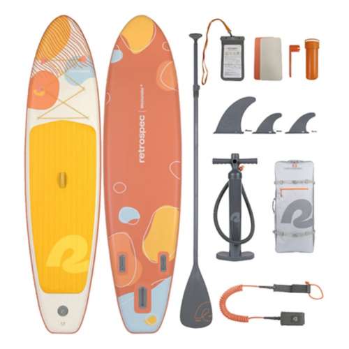 Retrospec 2024 Weekender 2.0 Inflatable 10'6" Stand Up Paddle Board Kit