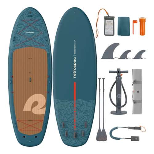 Retrospec Weekender Crew XL Multi-Person 15' Inflatable Stand Up Paddle Board