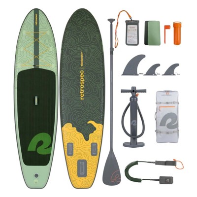 Retrospec 2025 Weekender 2.0 Inflatable 10'6" Stand Up Paddle Board Kit