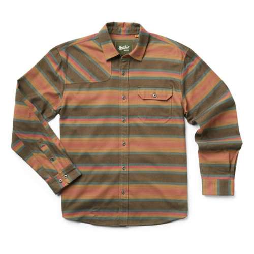 Men's Howler Brothers Harker's Flannel Long Sleeve Button Up Shirt