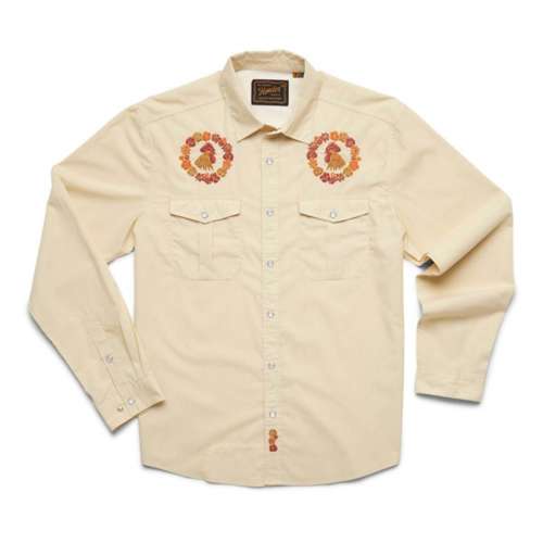 Men's Howler Brothers Gaucho Long Sleeve Button Up Shirt