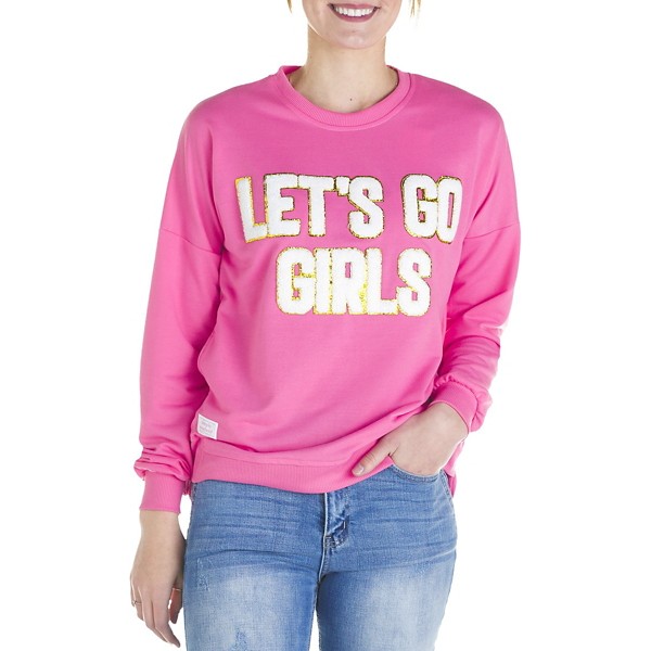 Women's Simply Southern Let's Go Girls Crewneck Sweatshirt product image