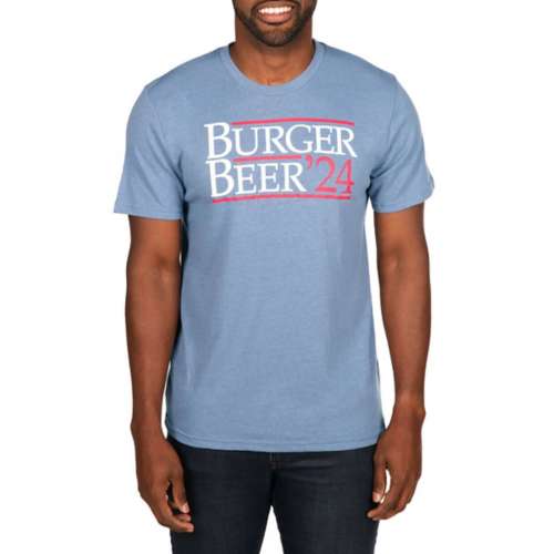 Men's Tipsy Elves Vote Burgers & Beer 2024 T-Shirt