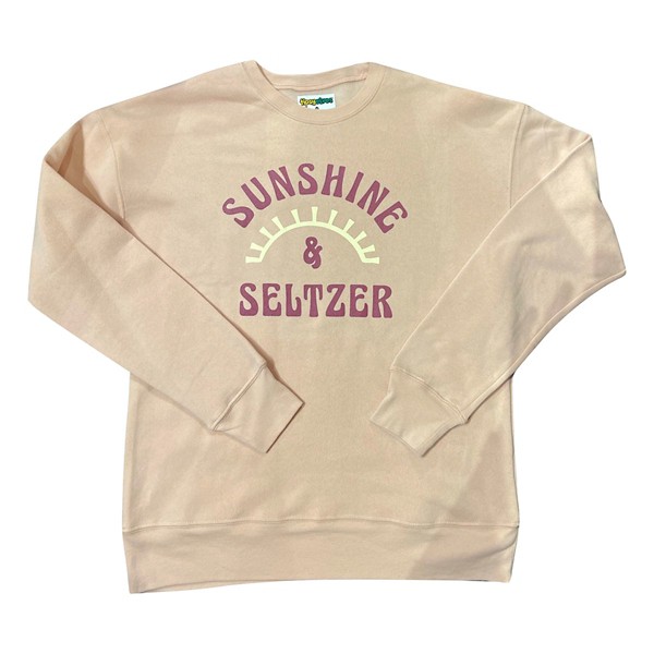 Women's Tipsy Elves Sunshine & Seltzer Crewneck Sweatshirt product image