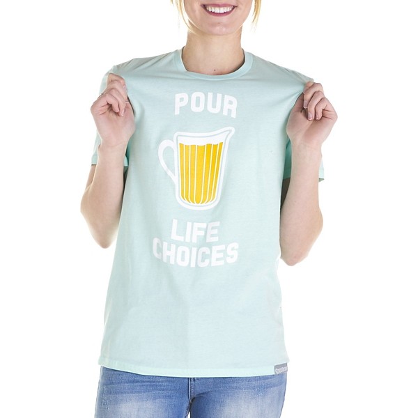 Women's Tipsy Elves Pour Life Choices T-Shirt product image