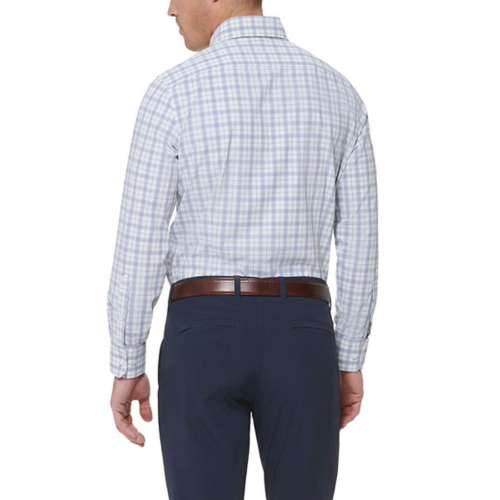 Men's Mizzen+Main Leeward Spring Style Long Sleeve Button Up patchwork shirt
