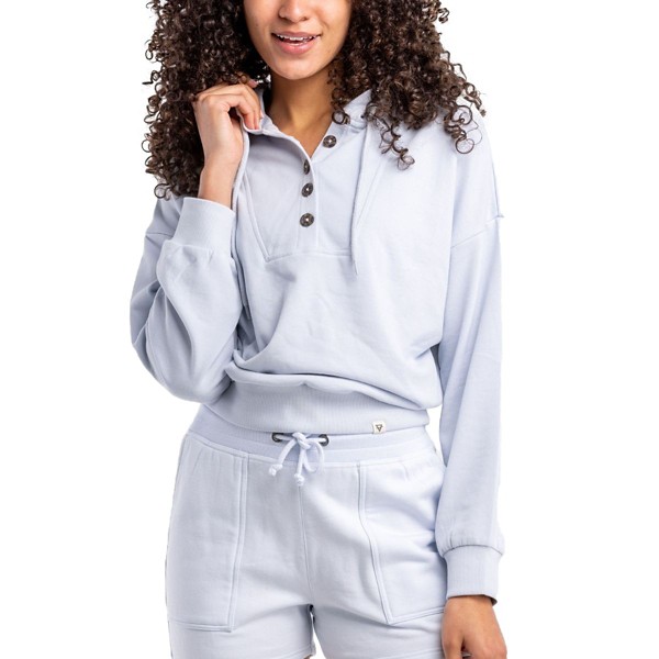 Women's LIV Outdoor Esme Button Up 1/4 Snap Hoodie product image