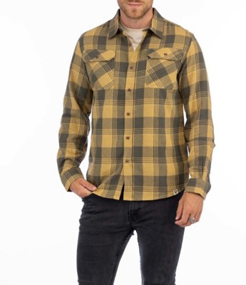 Men's LIV Outdoor Mason Flannel Long Sleeve Button Up Shirt