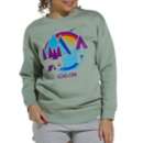 Women's LIV Outdoor Gabriella Graphic Oversized Crew Neck Sweatshirt