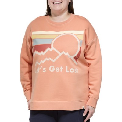 Women's LIV Outdoor Plus Size Gabriella Oversized Crew Neck Sweatshirt