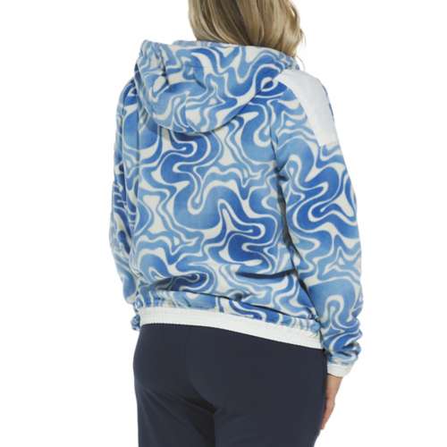 Women's LIV Outdoor Rowan Microfleece Hooded 1/4 Zip Fleece Pullover