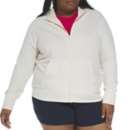Women's LIV Outdoor Plus Size Scout Cotton Stretch Terry Full Zip