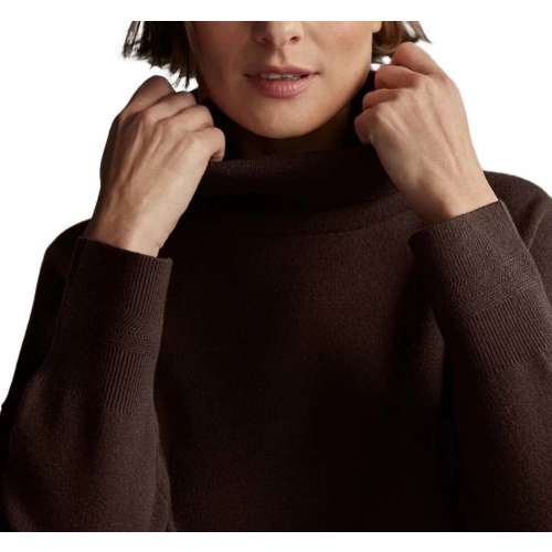 Women's Varley Cavendish Felpaneck Knit Mock Neck Pullover Sweater