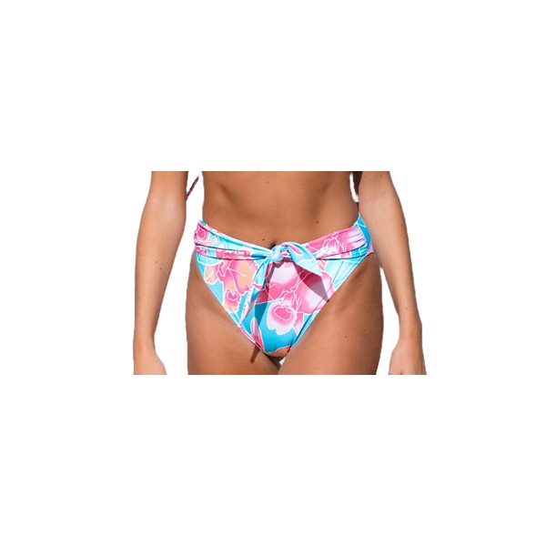 Women's Kenny Flowers Maui Fuller Coverage High Waist Tie Bottoms Bikini Bottom product image