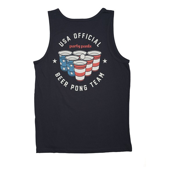 Men's Party Pants Beer Pong Tank Top product image