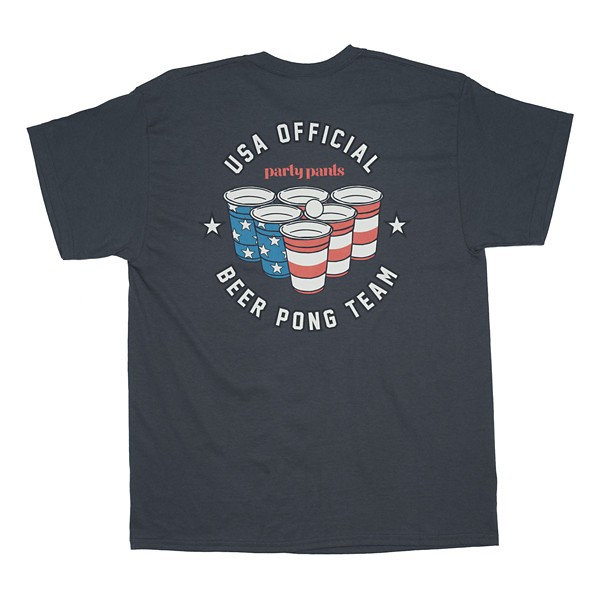 Men's Party Pants Beer Pong T-Shirt product image