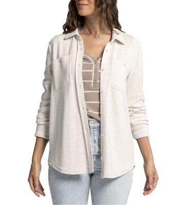 Women's Thread & Supply Lewis Long Sleeve Button Up Sweater shirt