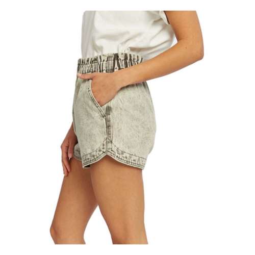 Tennessee Titans Women's High Waist Loose Shorts Beach Shorts with Pocket