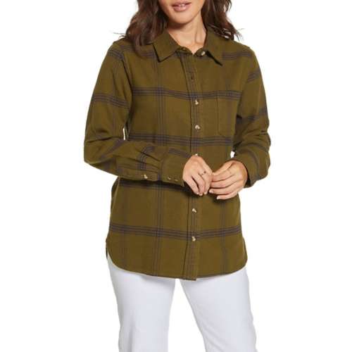 Women's Thread & Supply Maureen Plaid Long Sleeve Button Up Shirt