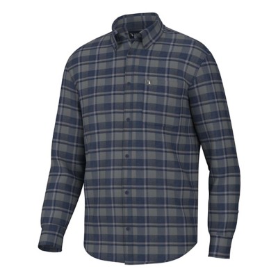 Men's Local Boy Outfitters Hudson Stretch Flannel Long Sleeve Button Up Shirt