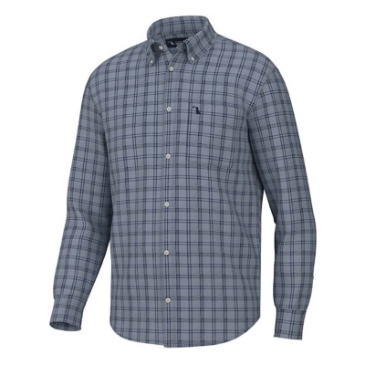 Men's Local Boy Outfitters Double Window Pane Long Sleeve Button Up Shirt
