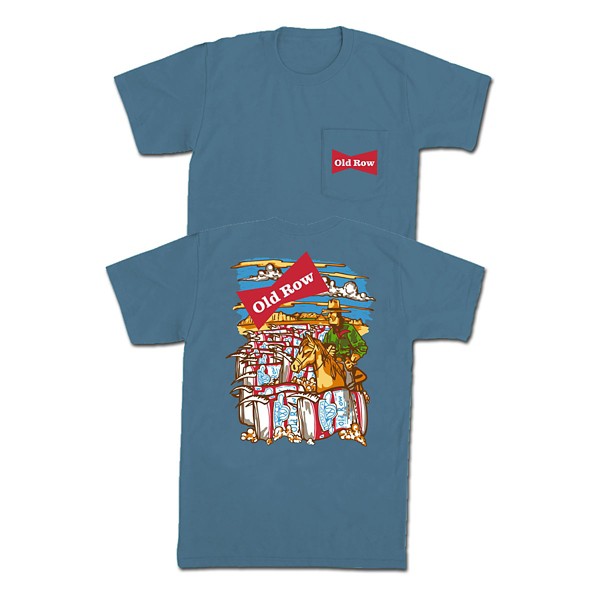 Men's Old Row Horses And Beer Pocket T-Shirt product image