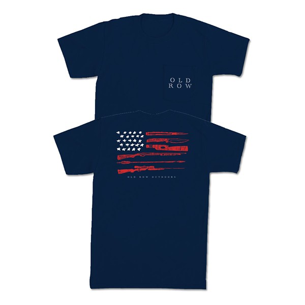 Men's Old Row Outdoors Flag Pocket T-Shirt product image
