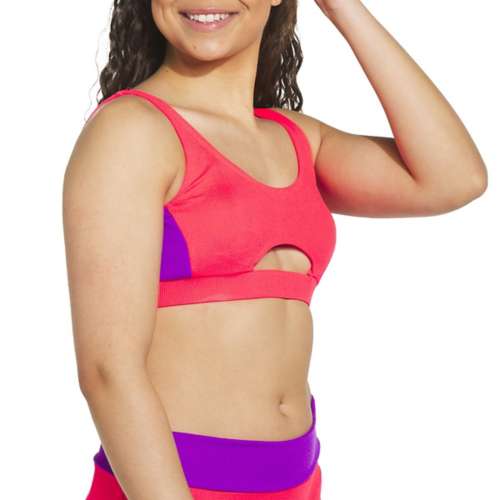 Women's Heat Swimwear Scoop Front Bralette Swim Bikini Top