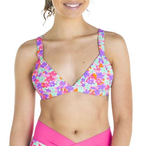 Women's Heat Swimwear Triangle Swim Bikini Top