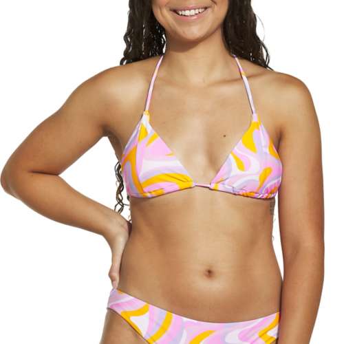 Women's Heat Swimwear Triangle Slide Swim Bikini Top