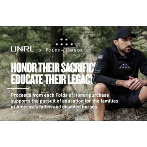Men's UNRL x Folds Of Honor Crossover II Vans Hoodie