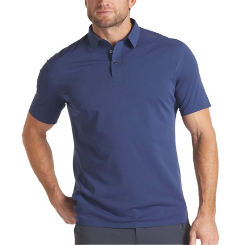 Manuel Polo マヌエルポロ Men's Retro Rifle Numbskull Blue Polo | SCHEELS.com