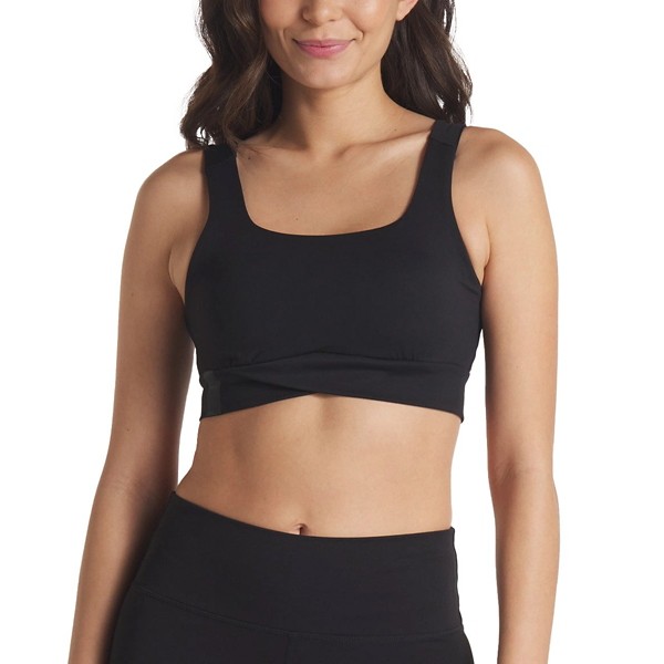 Women's UNRL Performa Longline Sports Bra Medium Black