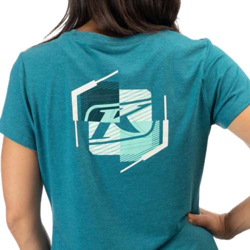 Women's Klim K Shield Crest Tri-Blend Snowmobiling T-Shirt
