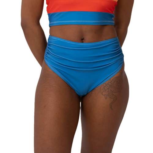 Women's Nani Swimwear High Leg Ruched Swim Bottoms