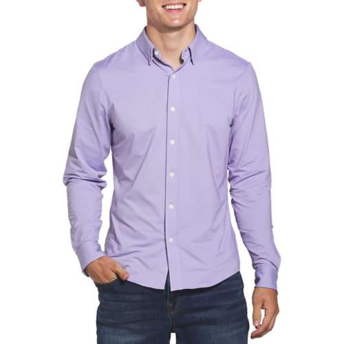 Men's Rhone Commuter Slim Fit Long Sleeve Button Up Shirt | SCHEELS.com